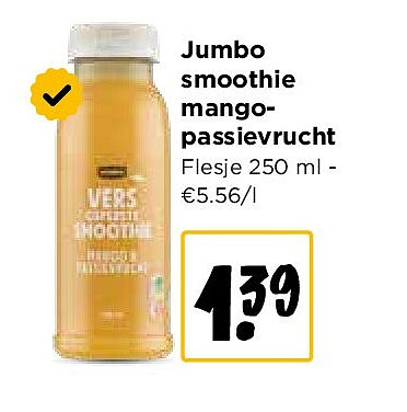 Jumbo smoothie mangopassievrucht