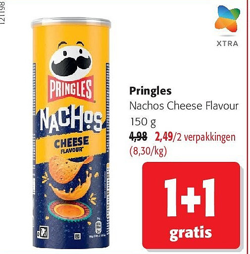 Pringles Nachos Cheese Flavour 150 g