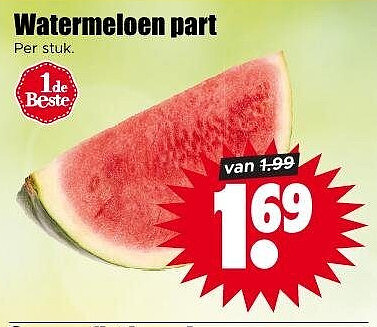 Watermeloen part