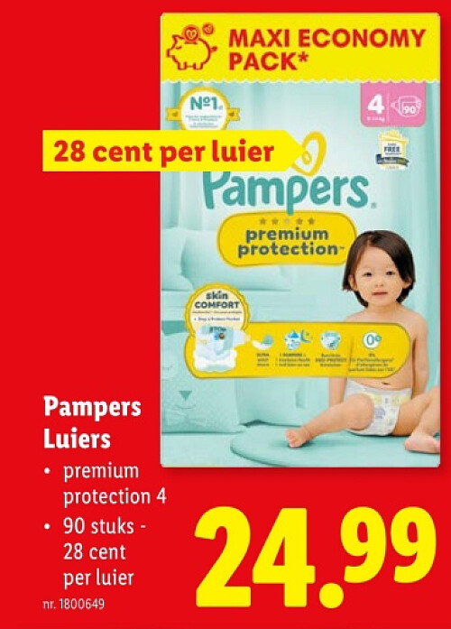 Pampers Luiers