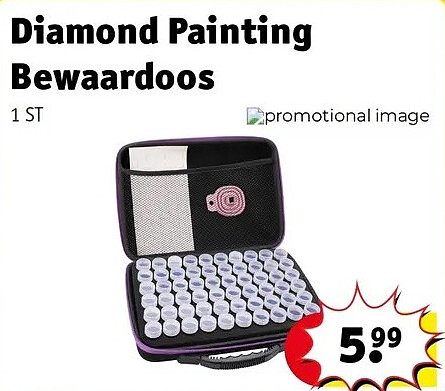Diamond Painting Bewaardoos