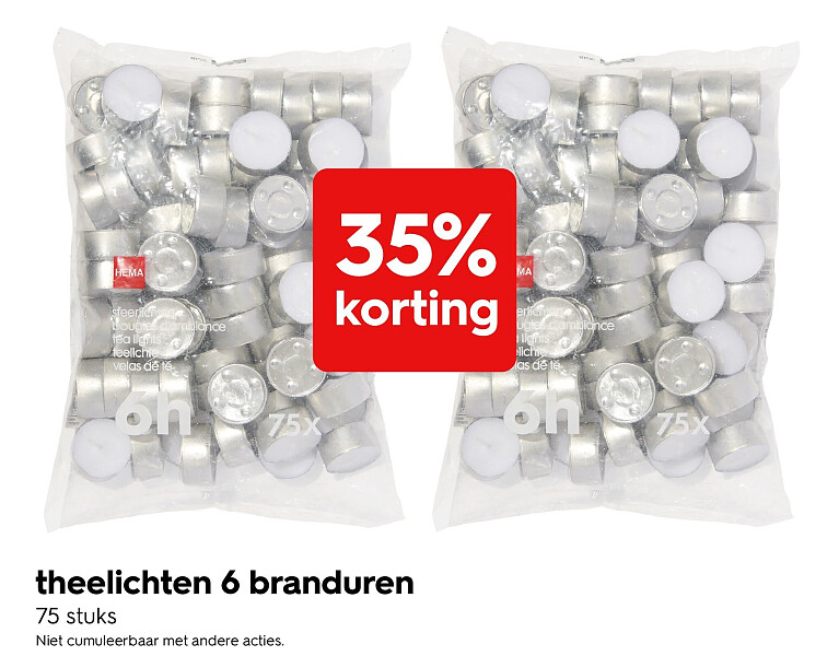 theelichten 6 branduren