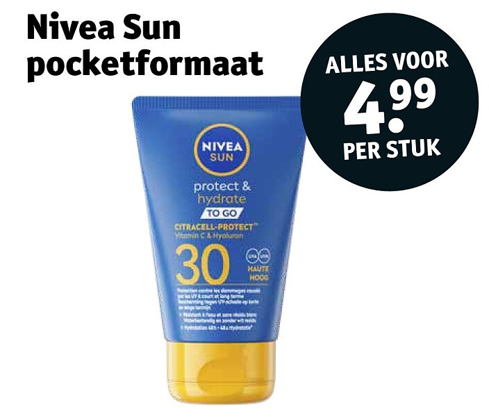 Nivea Sun pocketformaat