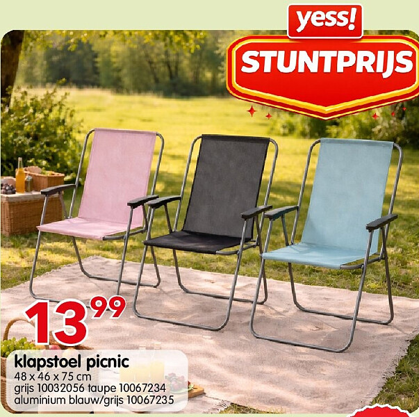 klapstoel picnic