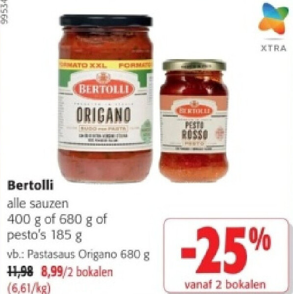 Bertolli alle sauzen 400 g