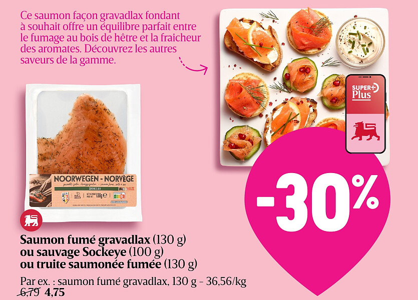 Saumon fumé gravadlax