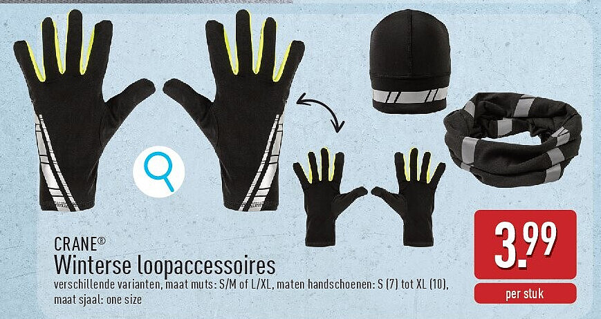 Winterse loopaccessoires