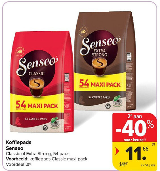 Koffiepads Senseo