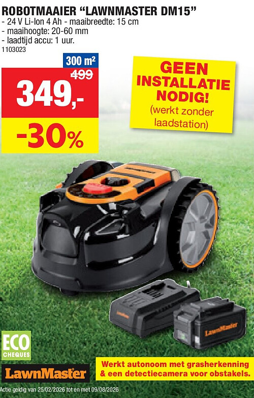 ROBOTMAAIER “LAWNMASTER DM15”