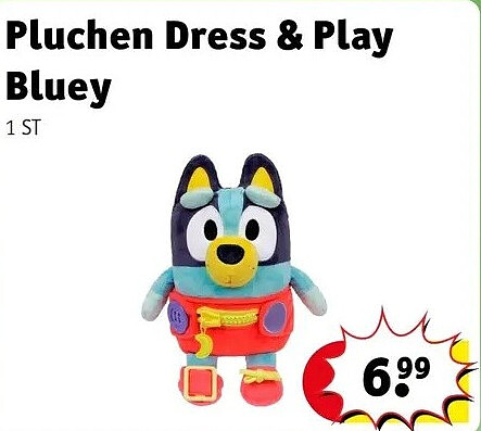 Pluchen Dress & Play Bluey