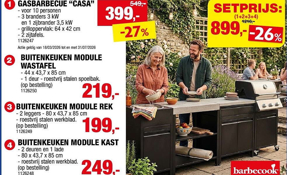 GASBARBECUE “CASA”