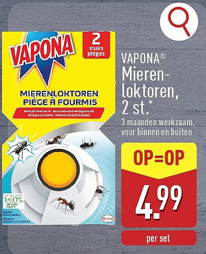 Mierenloktoren, 2st.*