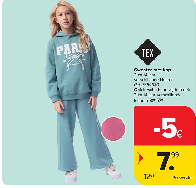 Sweater met kap