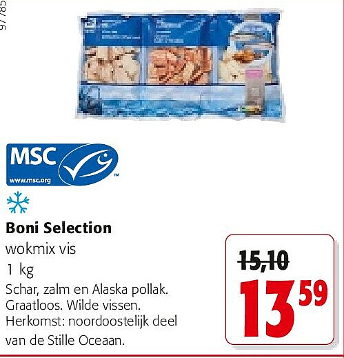 Boni Selection wokmix vis 1 kg