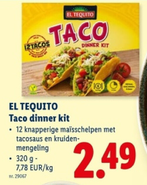 Taco dinner kit