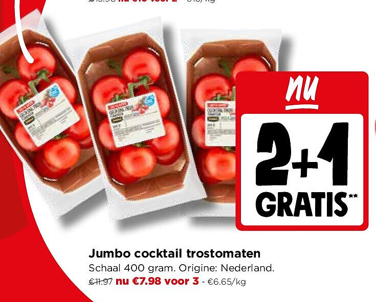 Jumbo cocktail trostomaten