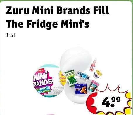 Zuru Mini Brands Fill The Fridge Mini's