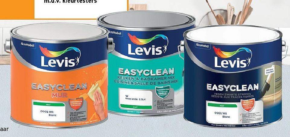 Levis Easyclean verf