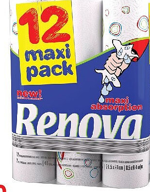 Essuie-tout Maxi Absorption Renova