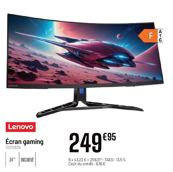Lenovo Écran gaming