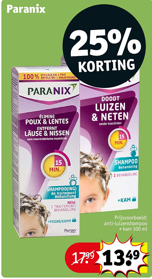 anti-luizenshampoo + kam 100 ml