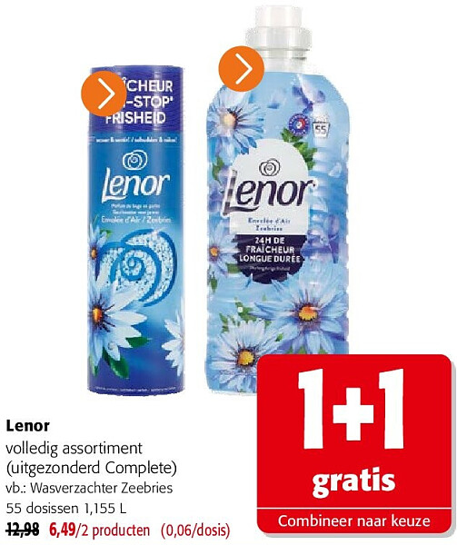 Lenor volledig assortiment