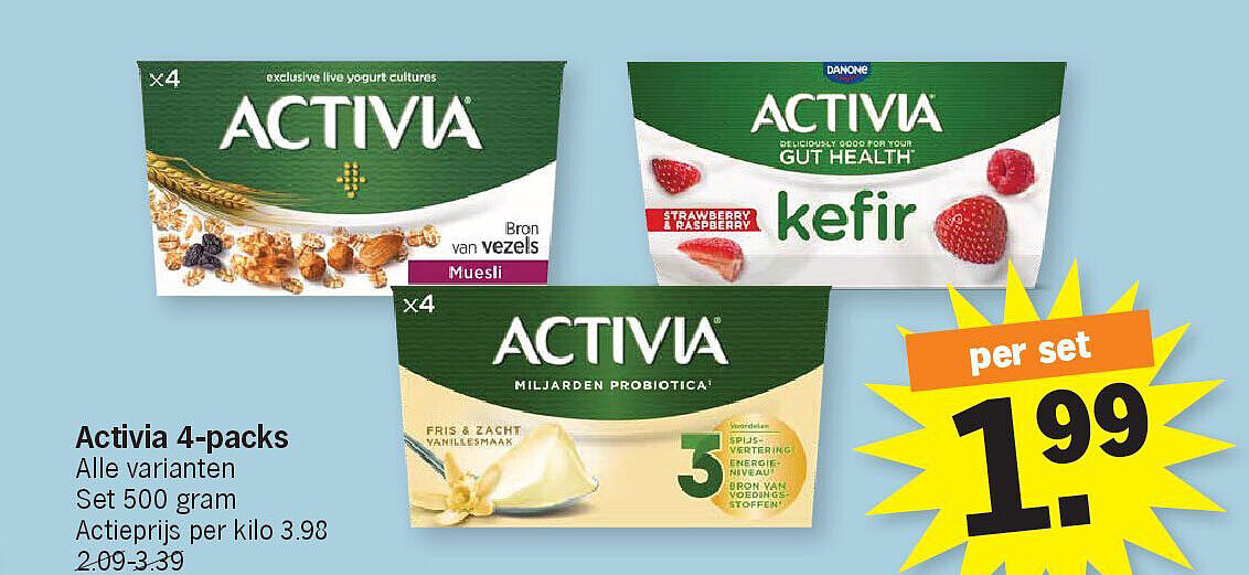 Activia 4-packs