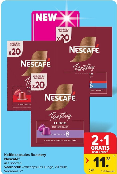 Koffiecapsules Roastery Nescafé®