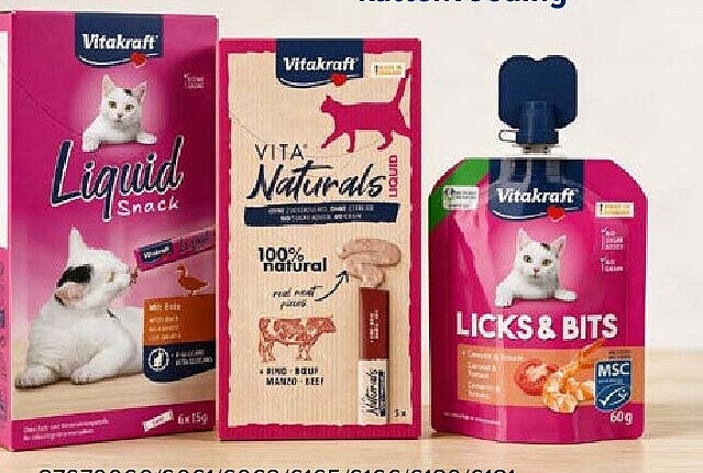 Vitakraft kattenvoeding