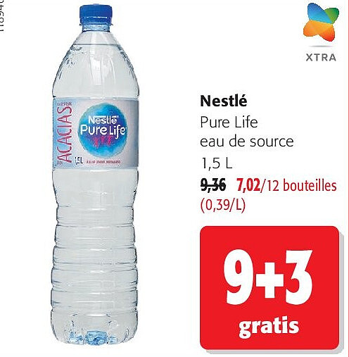 Nestlé Pure Life eau de source 1,5 L
