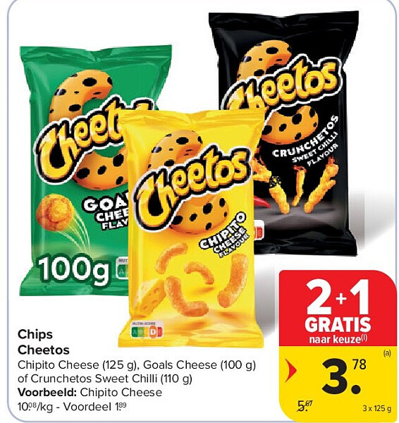 Chips Cheetos