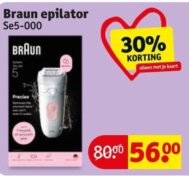 Braun epilator