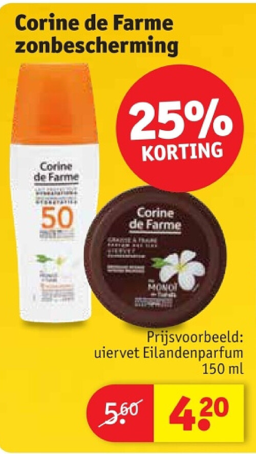 Corine de Farme zonbescherming