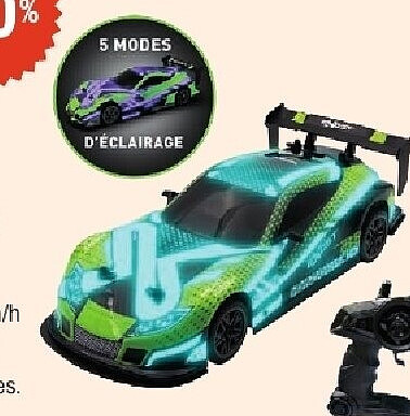Voiture radiocommandée Flash Light Exost