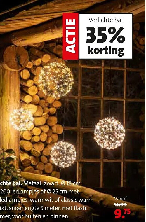Verlichte bal