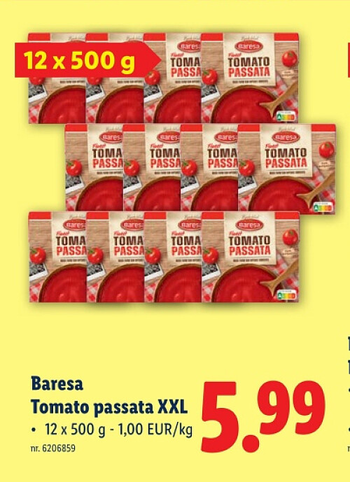 Tomato passata XXL