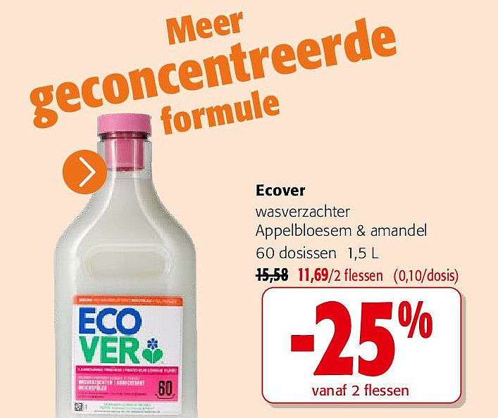 Ecover wasverzachter