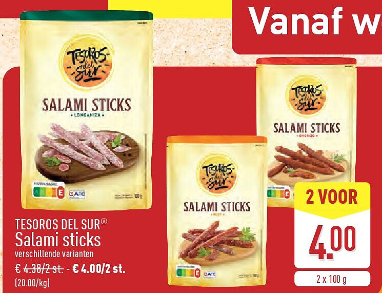 Salami sticks