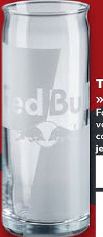 Trinkglas Red Bull