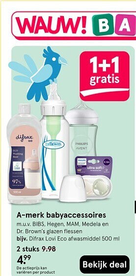 Difrax Lovi Eco afwasmiddel 500 ml