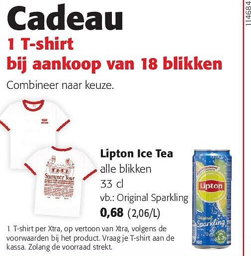Lipton Ice Tea Original Sparkling