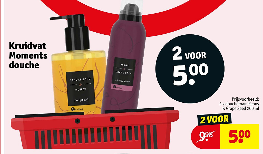 Kruidvat Moments douche