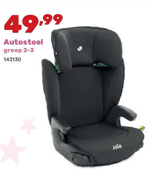 Autostoel groep 2-3