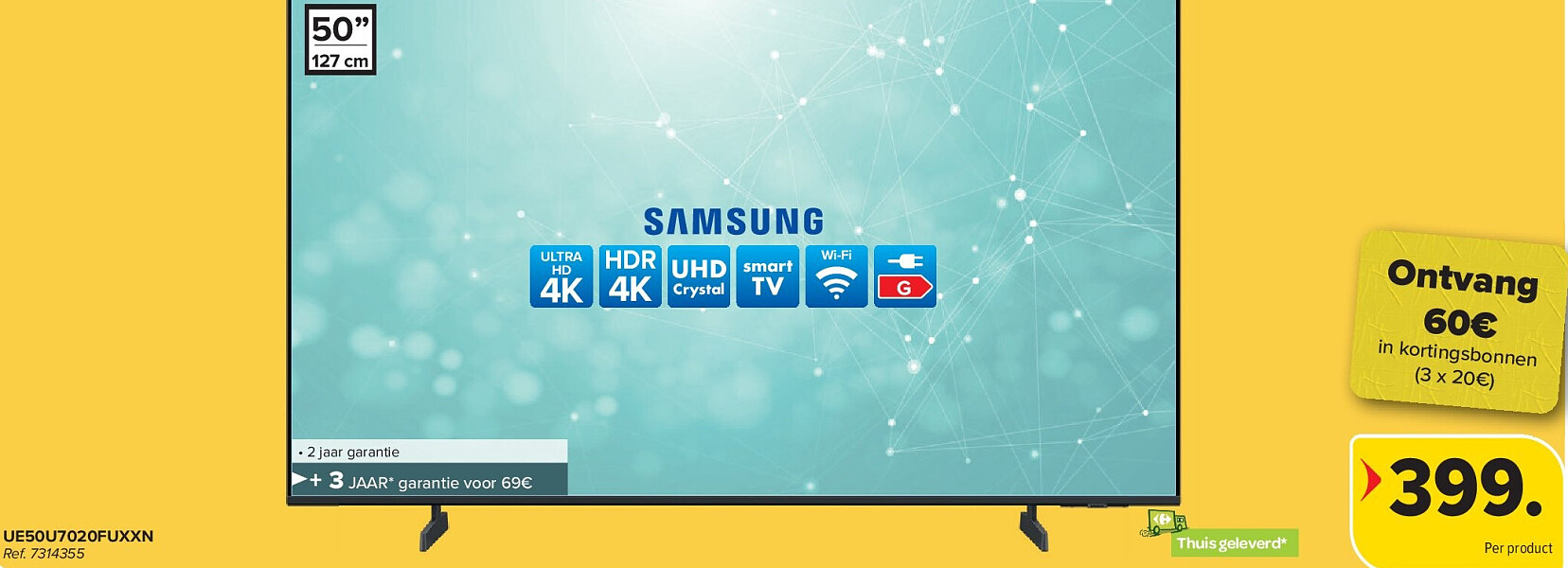 Samsung UE50U7020FUXXN Tv