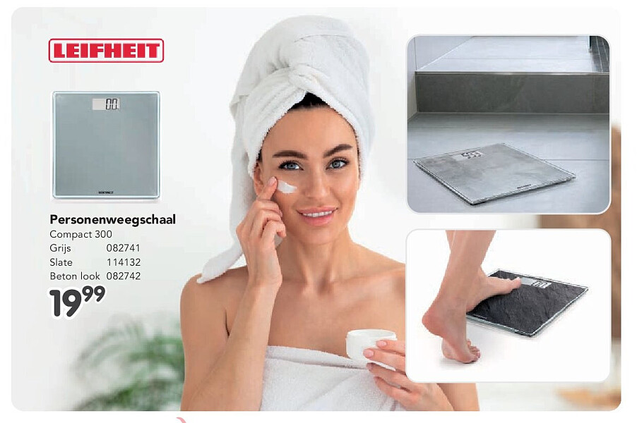 Personenweegschaal Compact 300 Grijs