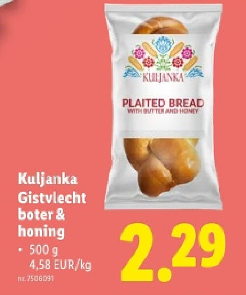 Gistvlecht boter & honing