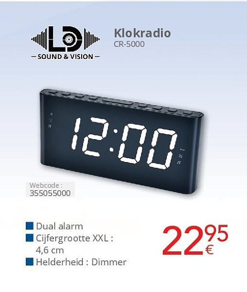 Klokradio CR-5000