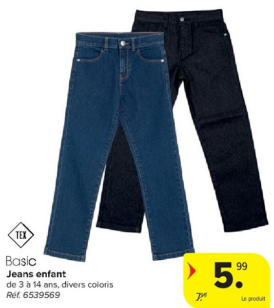 Jeans enfant