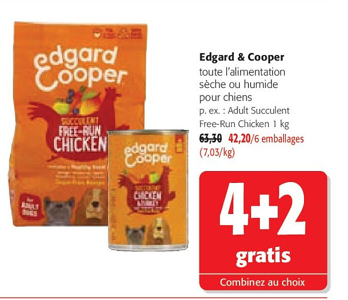 Edgard & Cooper Adult Succulent Free-Run Chicken 1 kg