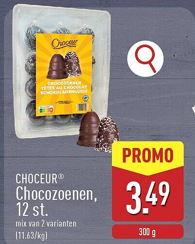Chocozoenen, 12st.